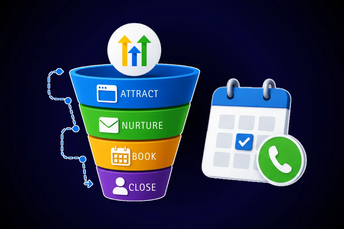 GoHighLevel discovery call funnel